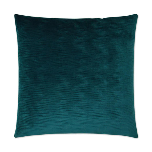 D.V. Kap Stream Solid Turquoise Teal Large Throw Pillow Insert
