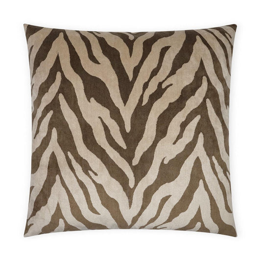 D.V. Kap Tanja Bark Animal Brown Large Throw Pillow Insert