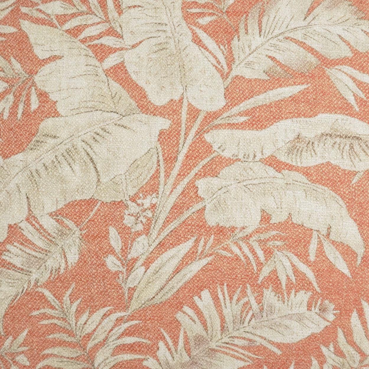D.V. Kap Taranto Coral Floral Salmon Large Throw Pillow Insert