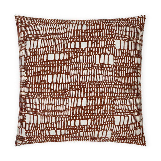 D.V. Kap Tesota Sierra Red Large Throw Pillow Insert