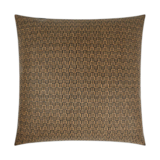 D.V. Kap Thatchwork Safari Brown Large Throw Pillow Insert
