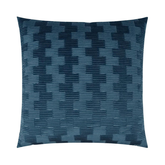 D.V. Kap Treble Blue Solid Blue Large Throw Pillow Insert
