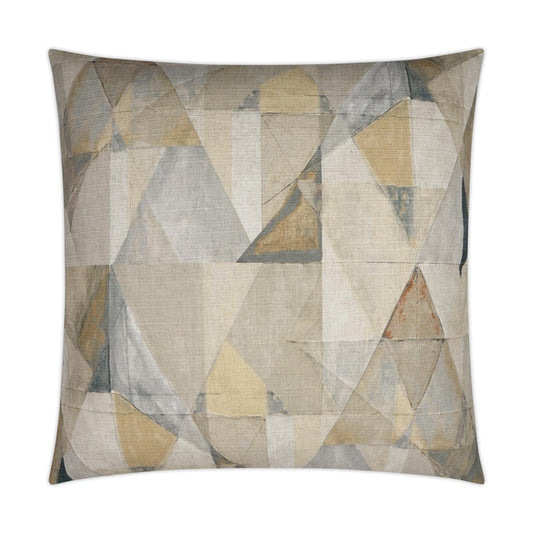D.V. Kap Trent Fawn Abstract Mist Tan Large Throw Pillow Insert