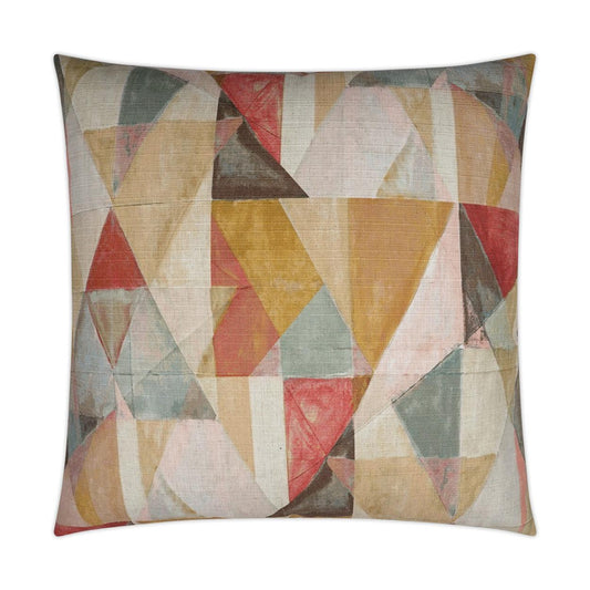 D.V. Kap Trent Rosewood Abstract Large Throw Pillow Insert