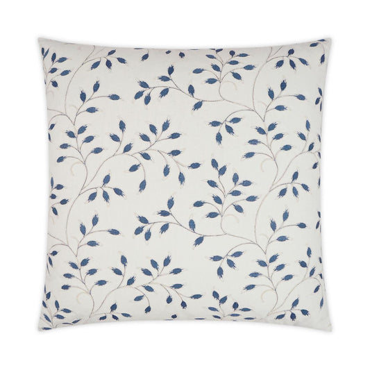 D.V. Kap Turner Floral Blue White Large Throw Pillow Insert