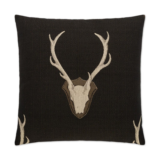 D.V. Kap Uncle Buck Black Large Throw Pillow Insert