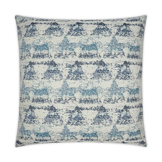 D.V. Kap Voyager Global Teal Blue Large Throw Pillow Insert