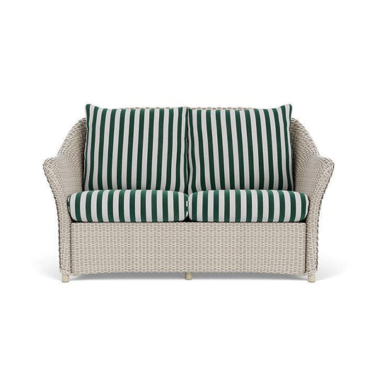 Weekend Retreat Outdoor Loveseat All Weather Wicker Outdoor Sofas & Loveseats LOOMLAN By Lloyd Flanders