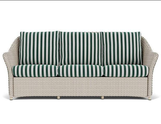 Weekend Retreat Outdoor Sofa All Weather Wicker Outdoor Sofas & Loveseats LOOMLAN By Lloyd Flanders