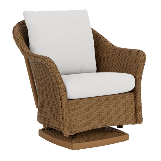 Lloyd Flanders Weekend Retreat Outdoor Swivel Glider Lounge Chair
