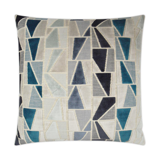 D.V. Kap Zander Teal Slate Blue Large Throw Pillow Insert