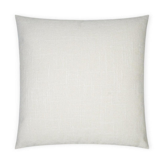 D.V. Kap Zareen Vanilla Solid Textured Large Throw Pillow Insert
