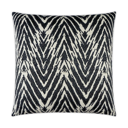 D.V. Kap Zena Coal Global Animal Black Large Throw Pillow Insert