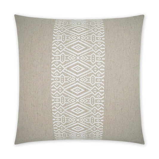 D.V. Kap Zinga Twine Band Tan Large Throw Pillow Insert