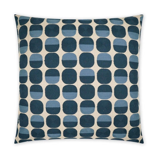 D.V. Kap Zuri Prussian Blue Large Throw Pillow Insert