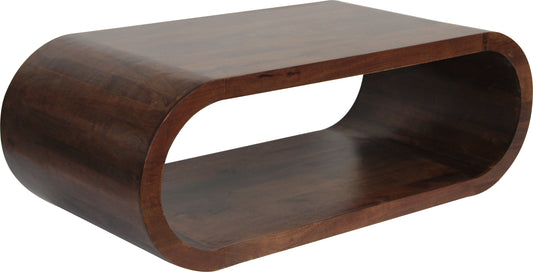 Yareli Geometric Wood Coffee Table-Coffee Tables-LOOMLAN-LOOMLAN